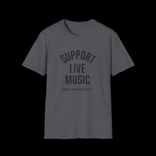 DUDES SUPPORT LIVE MUSIC T-SHIRT