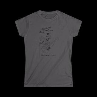 CHICKS GUITARIST BONES T-SHIRT