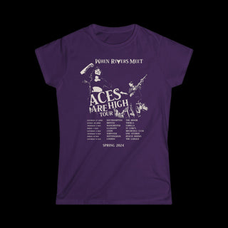 CHICKS ACES ARE HIGH TOUR T-SHIRT