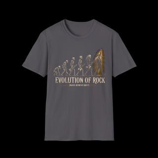 DUDES EVOLUTION OF ROCK T~SHIRT