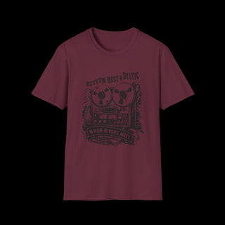 DUDES RHYTHM RUST & STATIC T~SHIRT