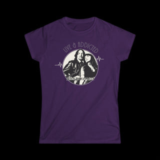 CHICKS LIVE & ADDICTED T~SHIRT
