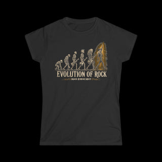 CHICKS EVOLUTION OF ROCK T~SHIRT