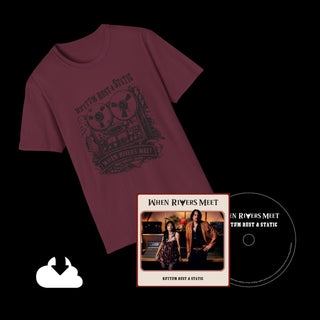 RHYTHM RUST & STATIC ~ CD & T-SHIRT BUNDLE + DIGI DOWNLOAD